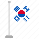 country, south, korea, national, world, flag