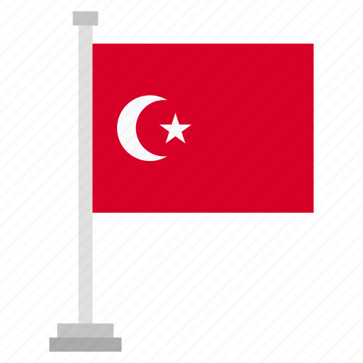 Flag, national, turkey, country, world icon - Download on Iconfinder