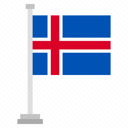 Flag, national, iceland, country, world icon - Download on Iconfinder