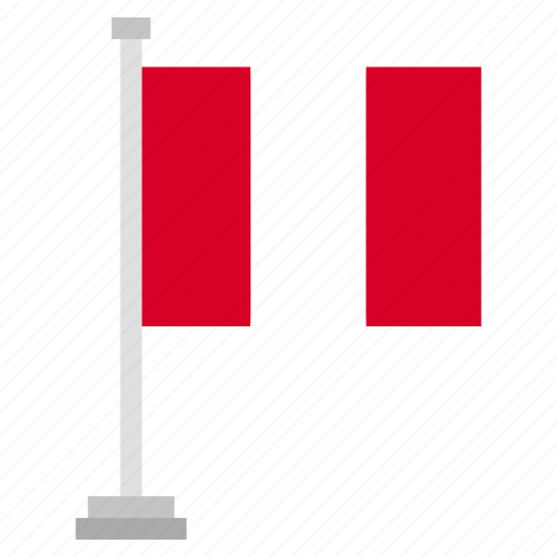 Flag, national, country, peru, world icon - Download on Iconfinder