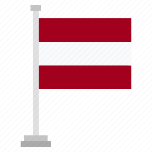 Flag, latvia, country, world, national icon - Download on Iconfinder