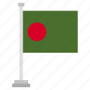 flag, national, country, world, bangladesh