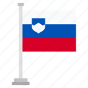 flag, national, country, world, slovenia