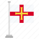 flag, national, country, guernsey, world