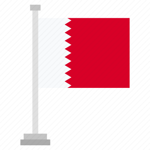 Flag, national, bahrain, country, world icon - Download on Iconfinder