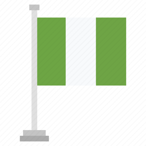 Flag, national, country, nigeria, world icon - Download on Iconfinder