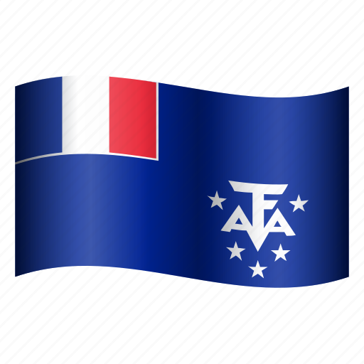 French, southern, territories icon - Download on Iconfinder
