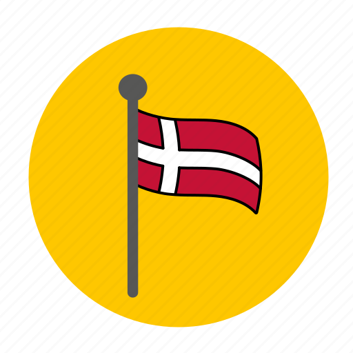 Country, denish flag, denmark, denmark flag, europe, flag icon - Download on Iconfinder