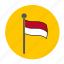 country, flag, indonesia, indonesian 