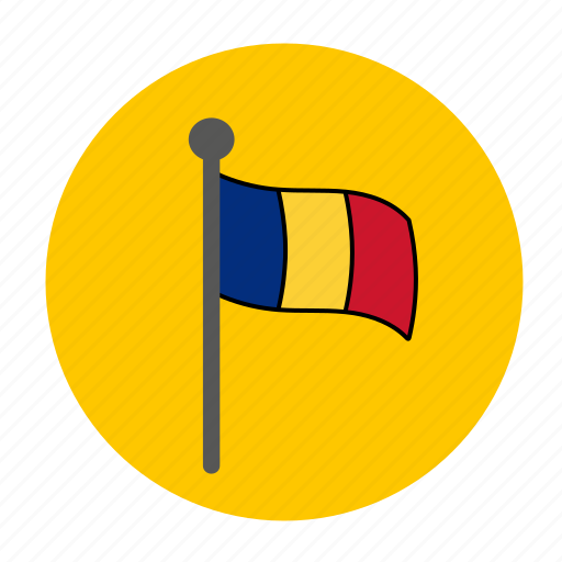 Country, europe, flag, romania icon - Download on Iconfinder