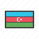 azerbaijan, celebration, day, flag, freedom, independence, national