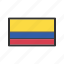 celebration, colombia, day, flag, freedom, independence, national 