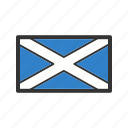 celebration, day, flag, freedom, independence, national, scotland
