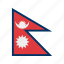 celebration, day, flag, freedom, independence, national, nepal 