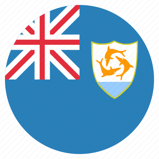 Anguilla, country, flag, national icon - Download on Iconfinder