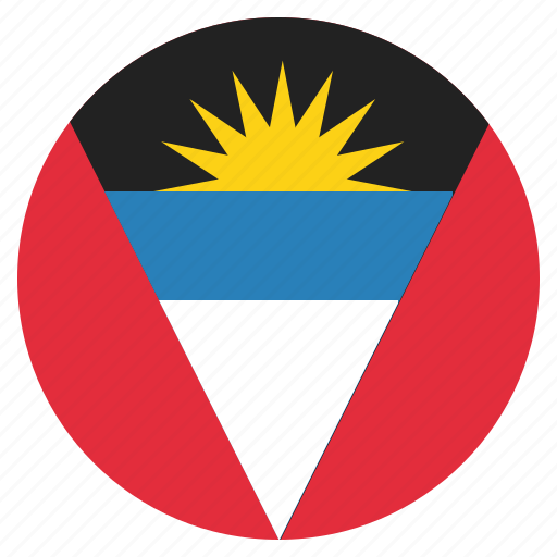 Antigua, barbuda, country, flag, national icon - Download on Iconfinder