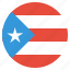 country, flag, national, puerto, rico 