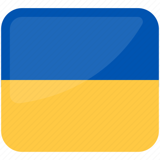 Flag, flag of ukraine, ukraine, country, national, ukraine flag icon - Download on Iconfinder