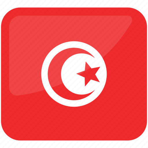 Tunisia, flag of tunisia, tunisia national flag, country, flags icon - Download on Iconfinder