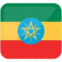 flag of ethiopia, ethiopia, ethiopia national flag, flags, country
