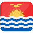 flag of kiribati, kiribati, kiribati flag, flag, world, country