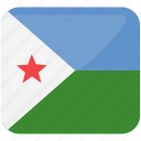 flag of djibouti, djibouti, flag, national flag of djibouti