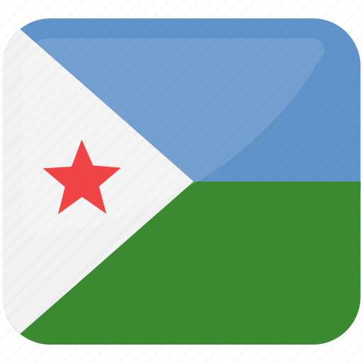 Flag of djibouti, djibouti, flag, national flag of djibouti icon - Download on Iconfinder