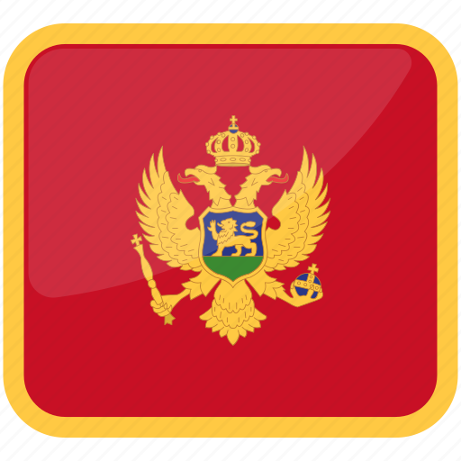 Flag of montenegro, montenegro, flag, national, country icon - Download on Iconfinder