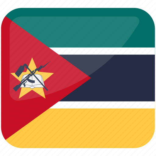 Flag of mozambique, mozambique flag, flag, national flag, nation, national icon - Download on Iconfinder