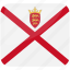 flag of jersey, jersey, national flag, flag, country 