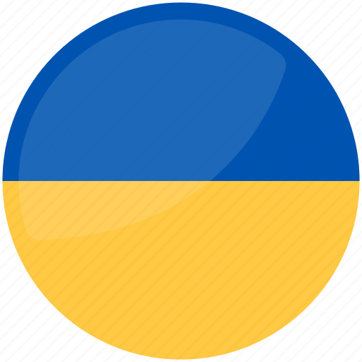 Flag, flag of ukraine, ukraine, country, national, ukraine flag icon - Download on Iconfinder