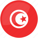 tunisia, flag of tunisia, tunisia national flag, country, flags