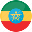 flag of ethiopia, ethiopia, ethiopia national flag, flags, country