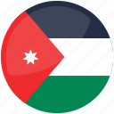 jordan, flag of jordan, jordan flag, national flag, flag, country, world