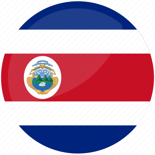 Flag of costa rica, costa, rica, flag, flags, country icon - Download on Iconfinder