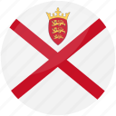 flag of jersey, jersey, national flag, flag, country