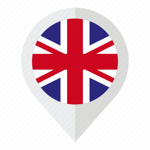 Country, flag, geolocation, great britain, map marker, uk, united kingdom icon - Download on Iconfinder