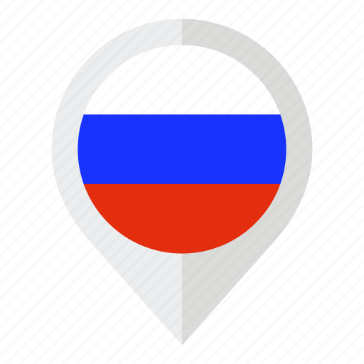 Country, flag, geolocation, map marker, moscow, russia, russia flag icon - Download on Iconfinder
