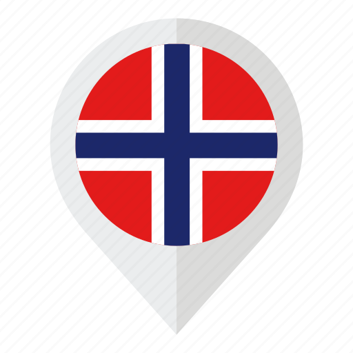 Country, flag, geolocation, map marker, norway, norway flag, scandinavia icon - Download on Iconfinder