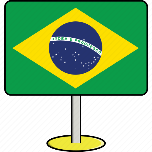 Brazil, countries, country, flags, sign, travel, world icon - Download on Iconfinder