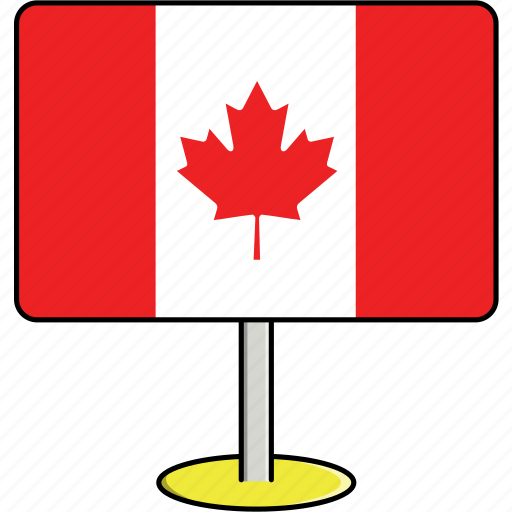 Canada, countries, country, flags, sign, travel, world icon - Download on Iconfinder