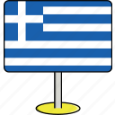 countries, country, flags, greece, sign, travel, world 