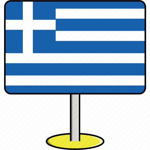 Countries, country, flags, greece, sign, travel, world icon - Download on Iconfinder