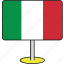 countries, country, flags, italy, sign, travel, world 
