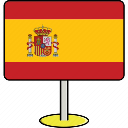 Countries, country, flags, sign, spain, travel, world icon - Download on Iconfinder