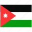 flag, country, world, national, nation, jordan 