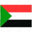 flag, country, world, national, nation, sudan 