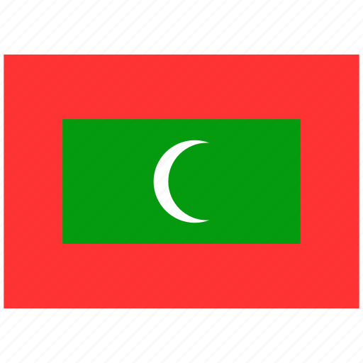 Flag, country, world, national, nation, maldives icon - Download on Iconfinder