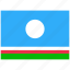 flag, country, world, national, nation, sakha, republic 
