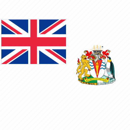 Flag, country, world, national, nation, british, antarctic icon - Download on Iconfinder